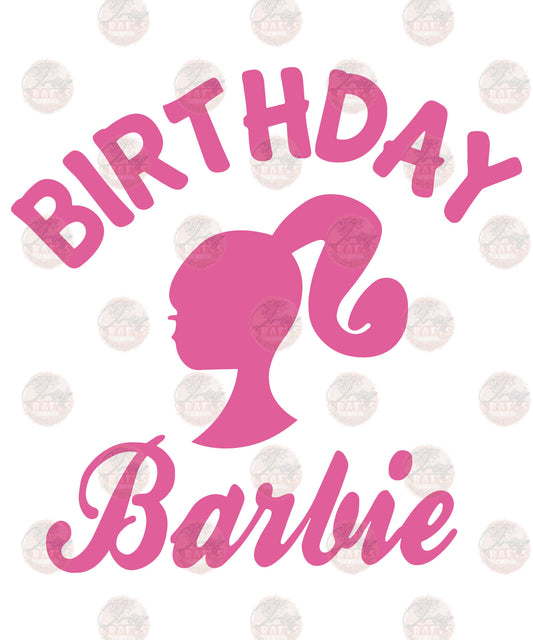 Birthday Girl - Sublimation Transfer