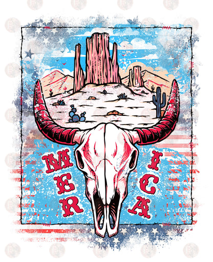 Boho Merica Transfer