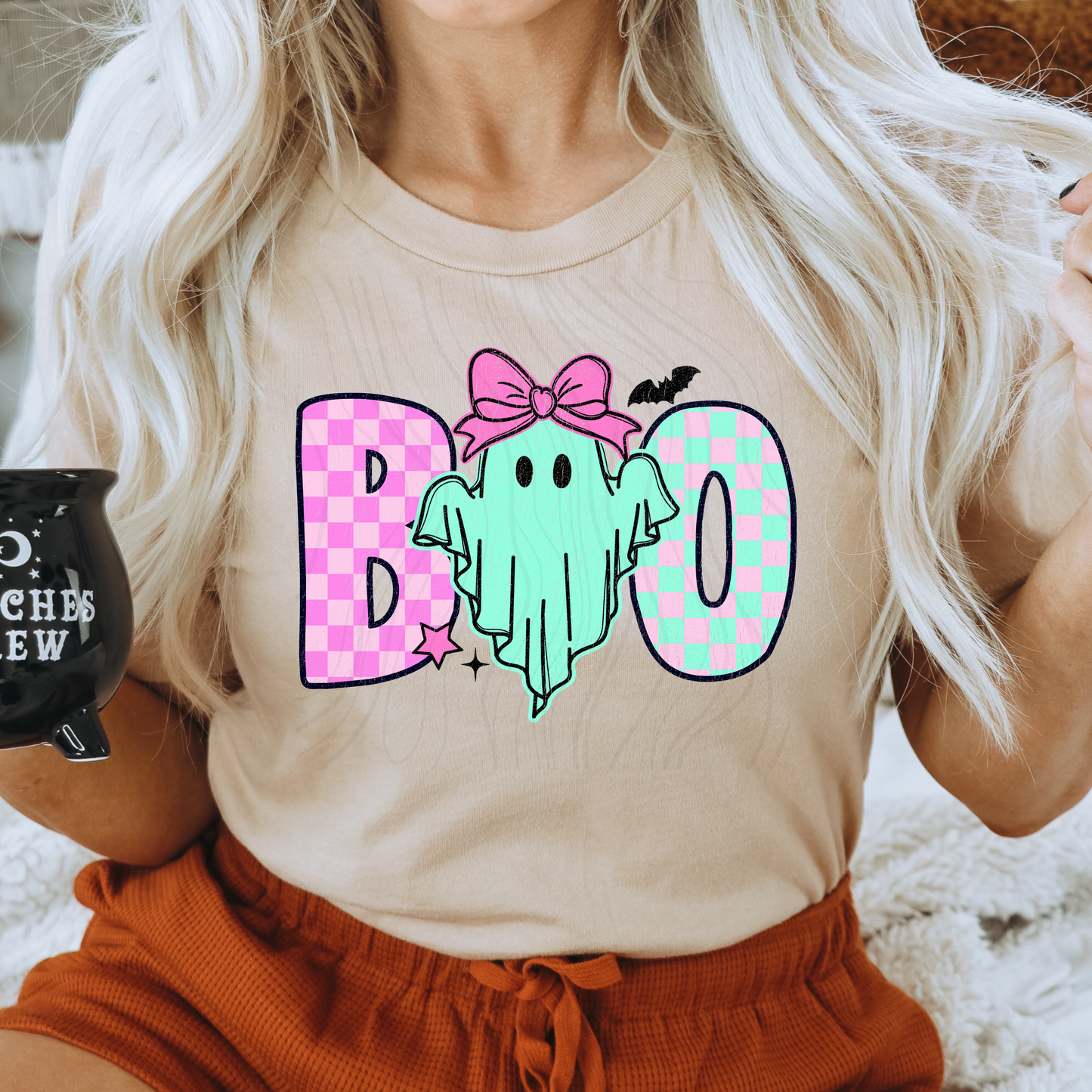 Boo Black Transfer
