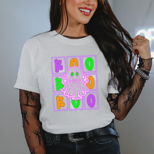 Boo Neon Transfer