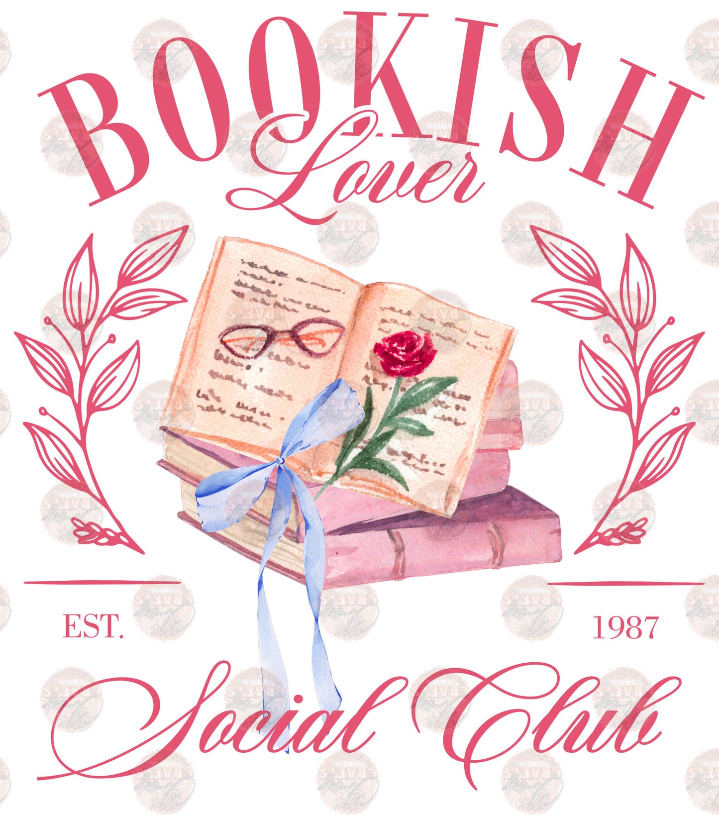 Bookish Lovers Social Club Transfer