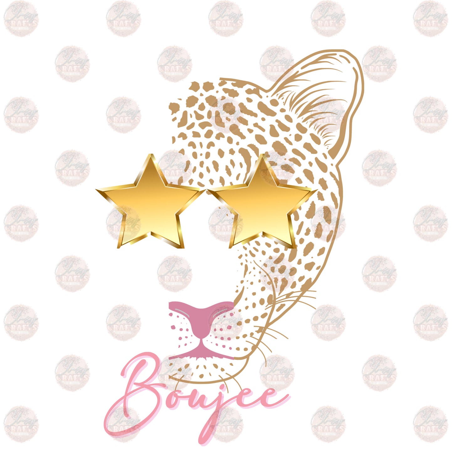 Boujee Leopard - Sublimation Transfer