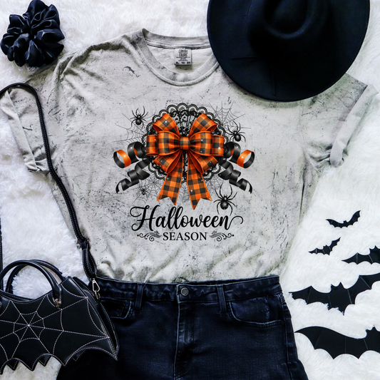 Halloween Spider Bow Transfer