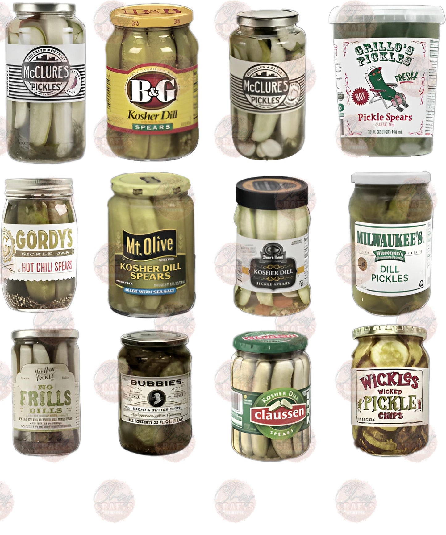 Brands Of Pickles Transfer
