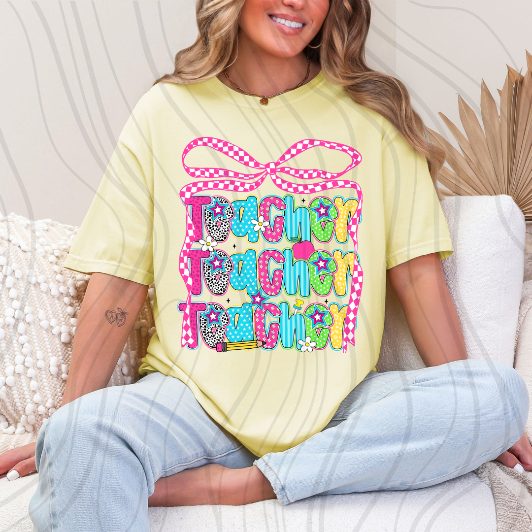 Bright Teacher Coquette Transfer