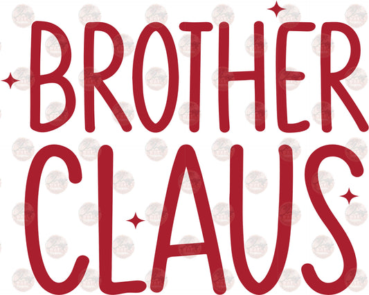 Brother Claus - Sublimation Transfers