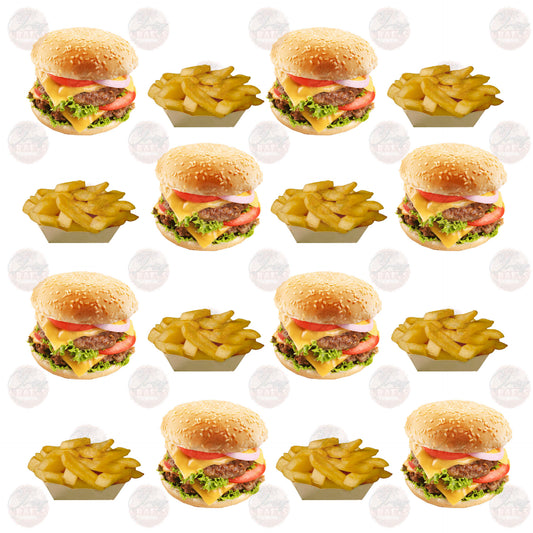 Burger Fries Transfer