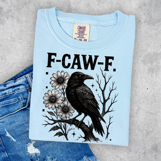 F-Caw Black Transfer