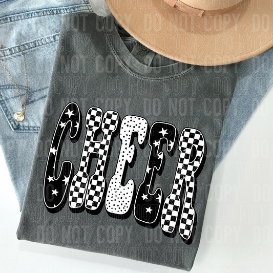 CHEER/DANCE CHECKERED TRANSFER