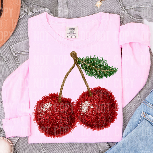 CHERRY FAUX YARN TRANSFER