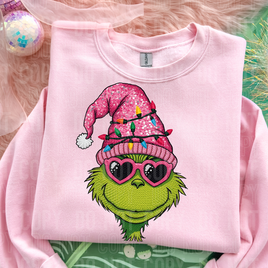 CHRISTMAS CHARACTER G PINK SUNGLASSES