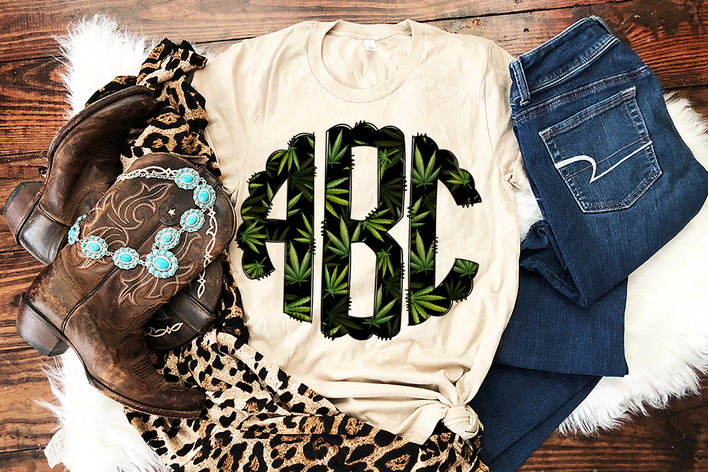 Mary J Green - Custom Monogram Transfer