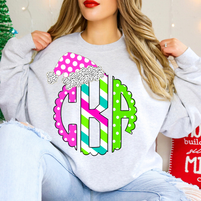 Bright Hard Candy - Custom Monogram Transfer