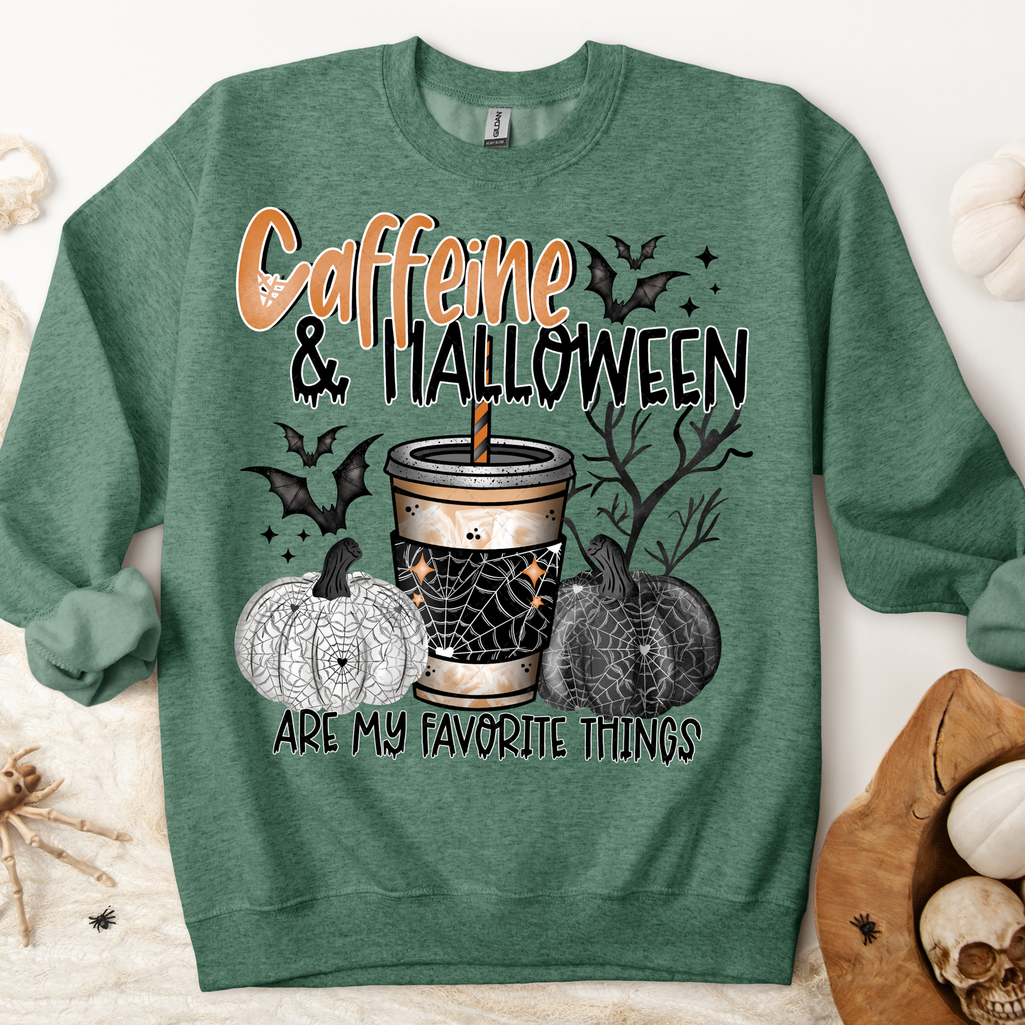 Caffeine Halloween Transfer