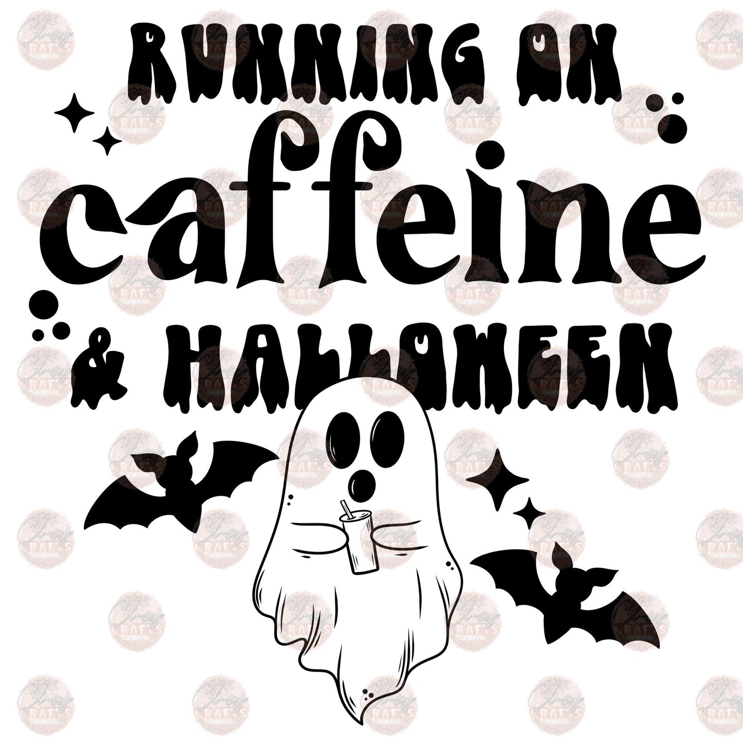 Caffeine & Halloween Transfer