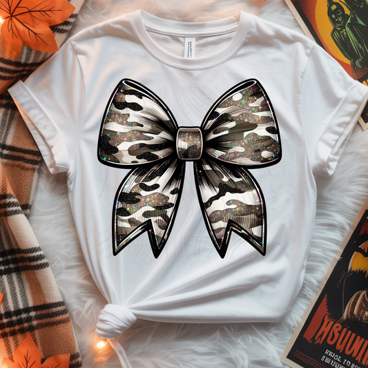 Camo Bow Transfer