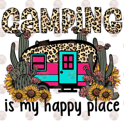 Camping is My Happy Place Transfer