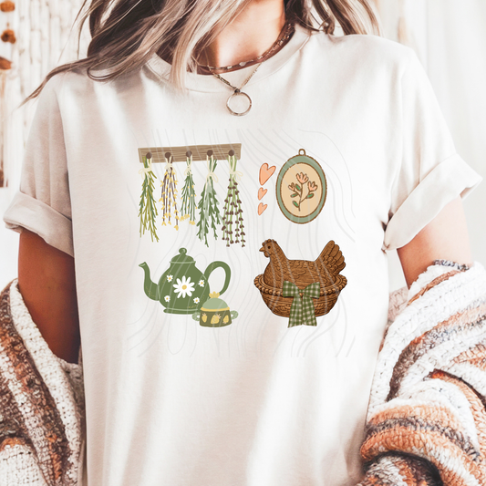 Vintage Collage Transfer