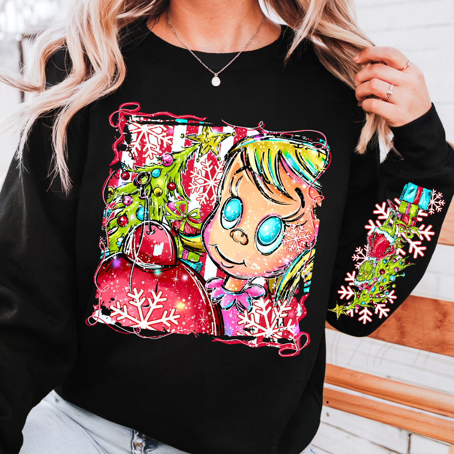 Cindy Christmas Transfer ** TWO PART* SOLD SEPARATELY**