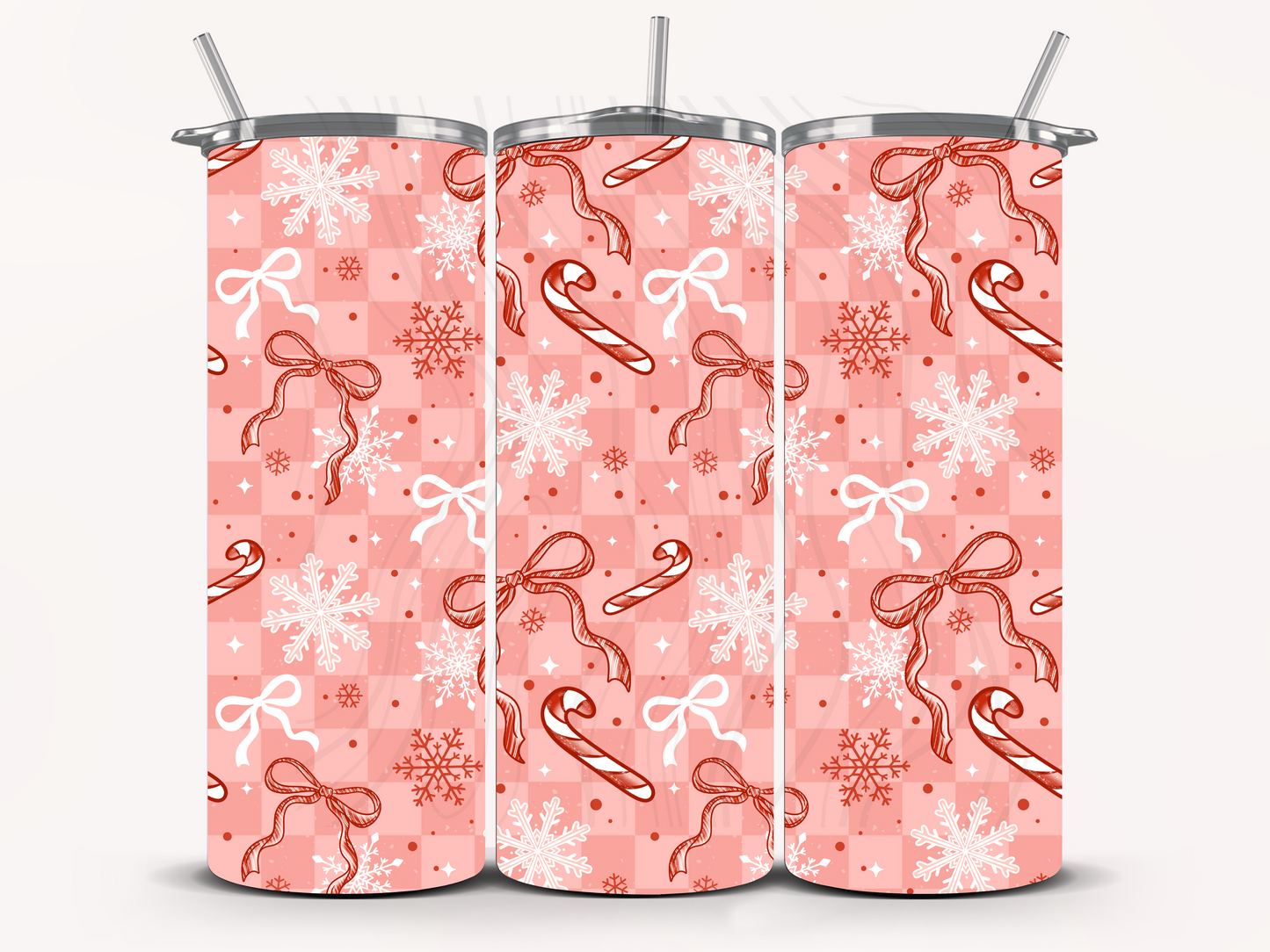Candy Cane Seamless Transfer