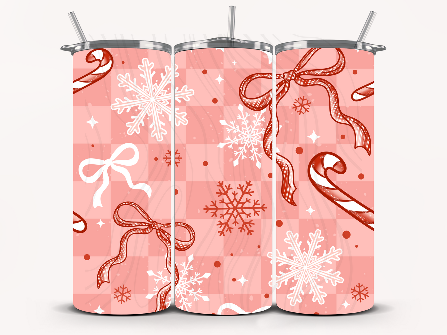 Candy Cane Seamless Transfer
