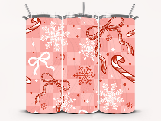 Candy Cane Seamless Transfer