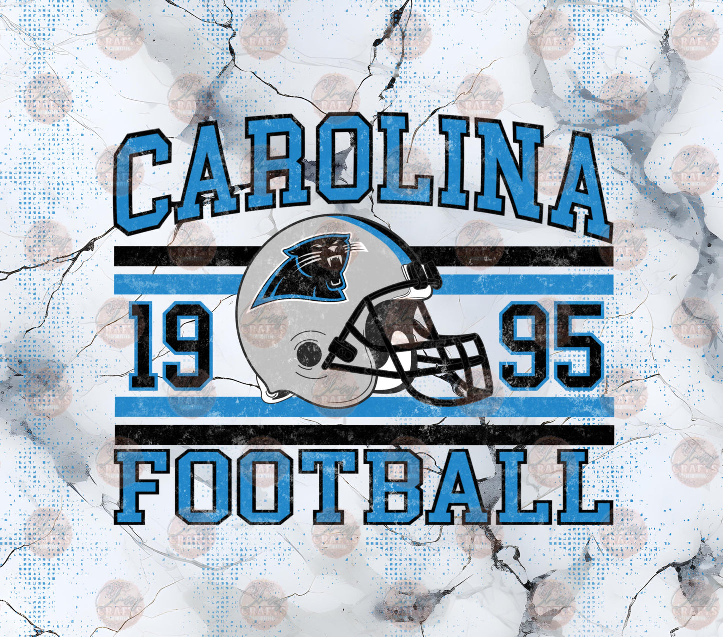 Carolina Tumbler Wrap - Sublimation Transfer