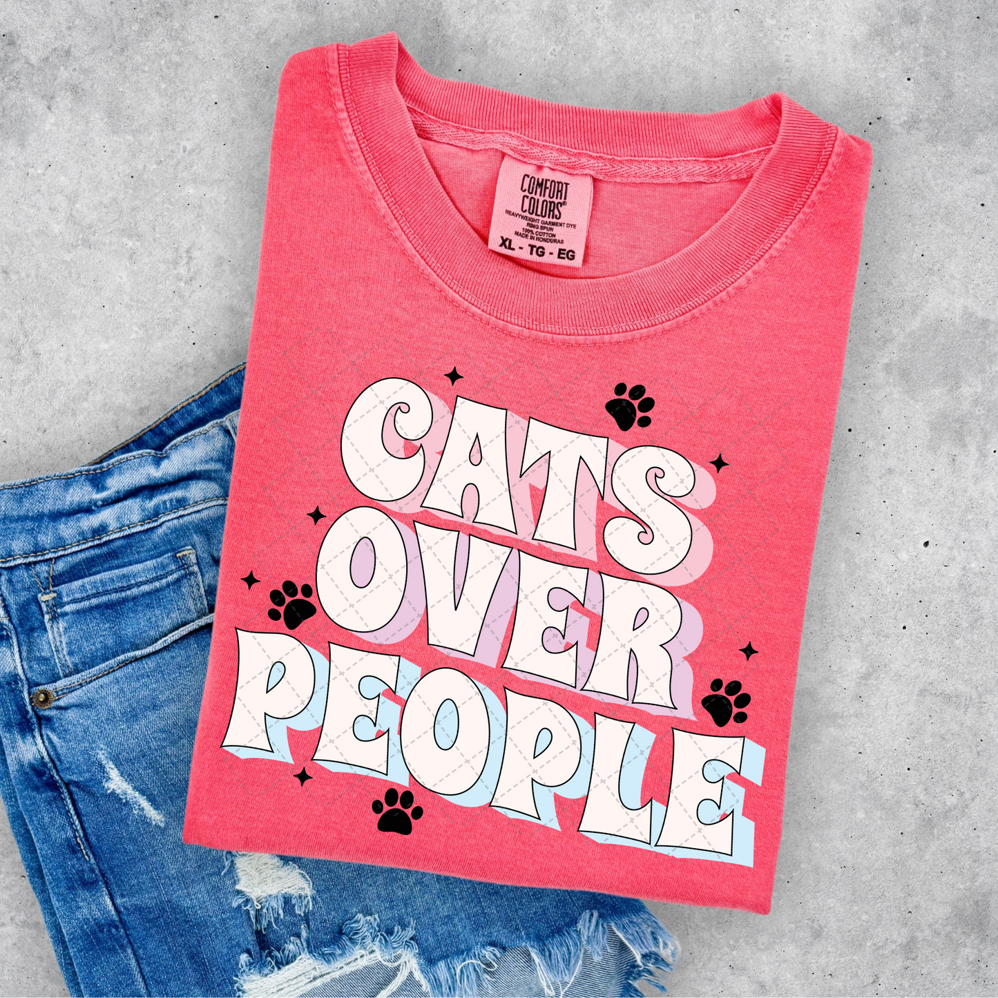 Cats/Dog Over People Transfer