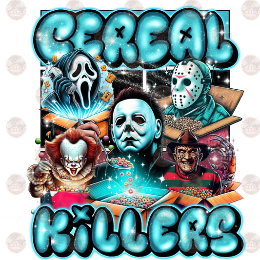 Cereal Killers - Sublimation Transfers