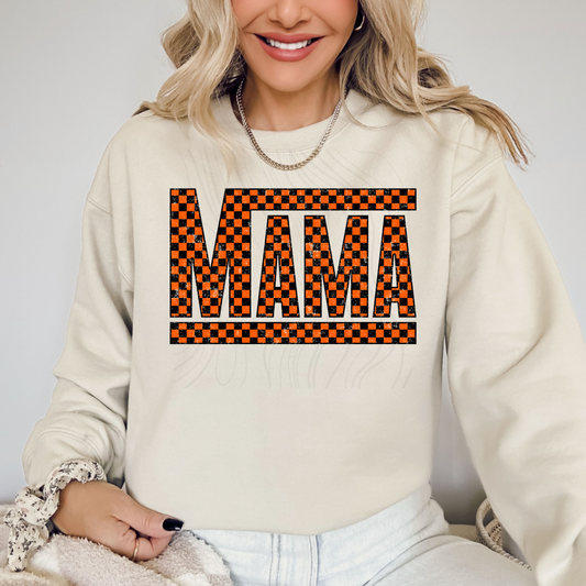 Checkered Mama And Mini Transfer