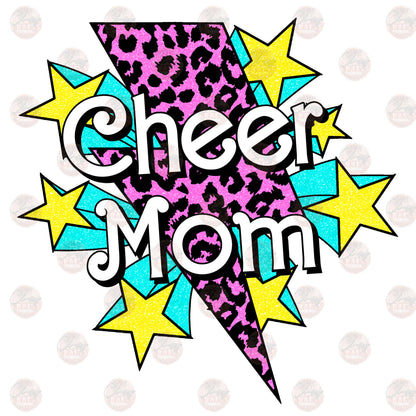 Cheer Mom Bolt Transfer