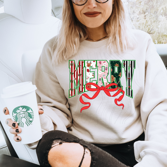 Christmas Colors Transfer
