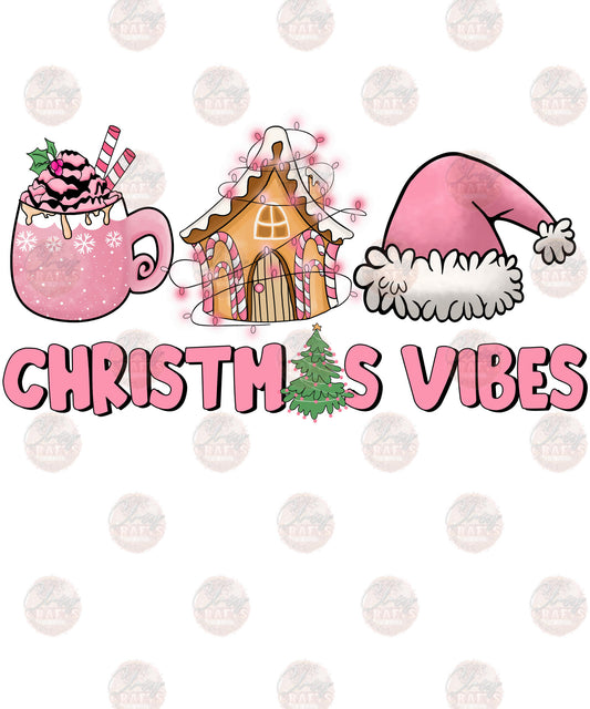 Christmas Cozy Vibes - Sublimation Transfer