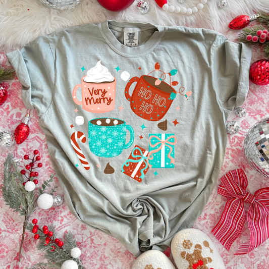 Christmas Mugs Transfer