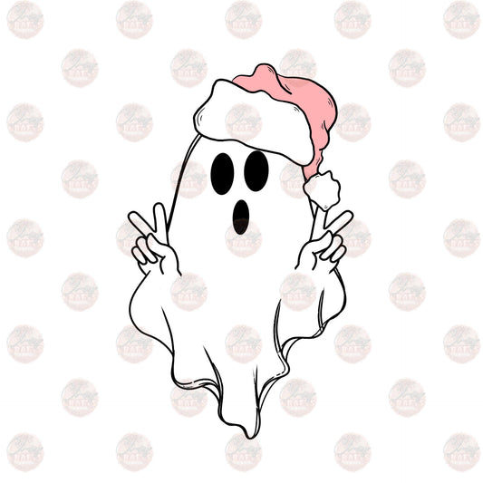 Christmas Spirit Boo Pocket - Sublimation Transfer