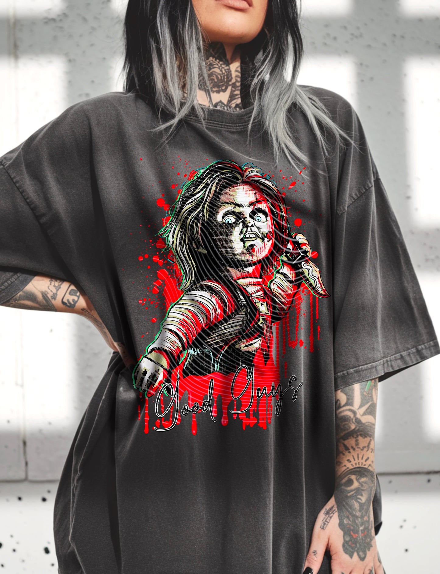Chucky Blood Drip Transfer