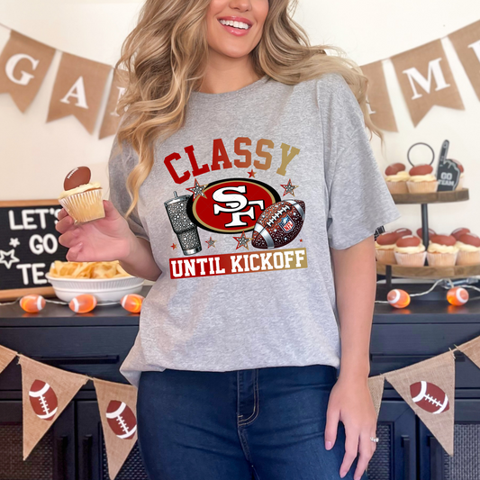 Classy Until Kickoff 49ers Transfer