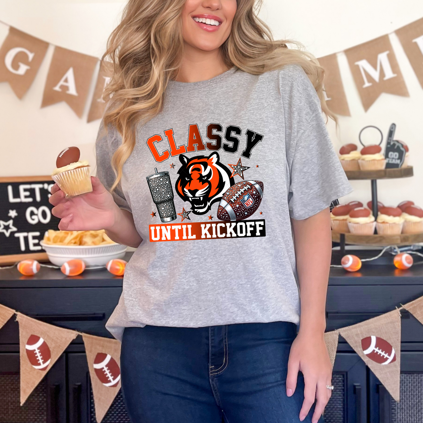 Classy Until Kickoff Bengals Transfer