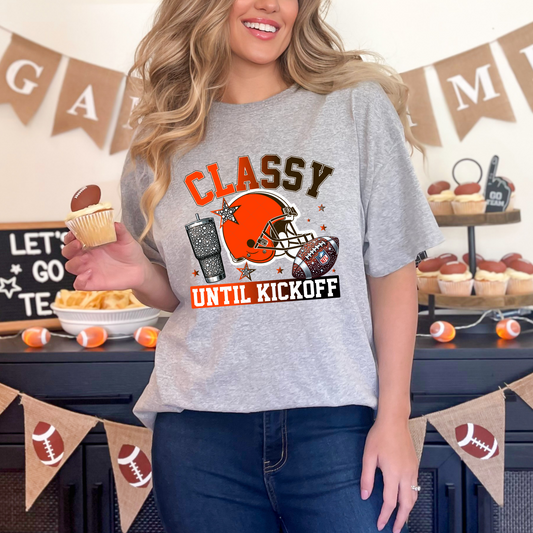 Classy Until Kickoff Browns Transfer