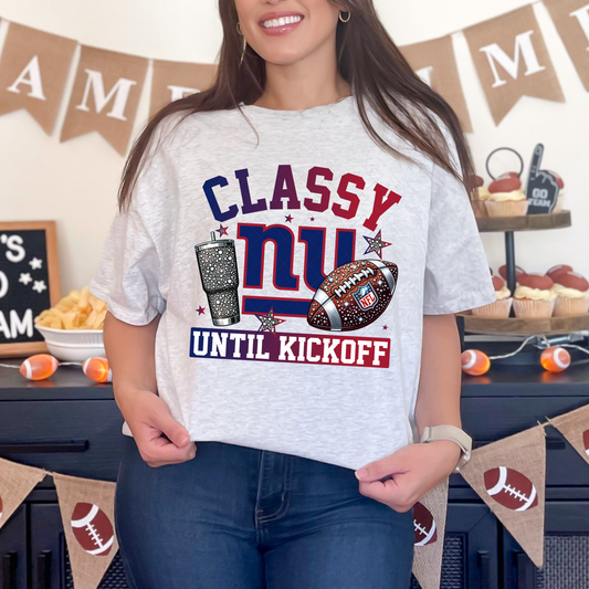 Classy Until Kickoff Giants Transfer