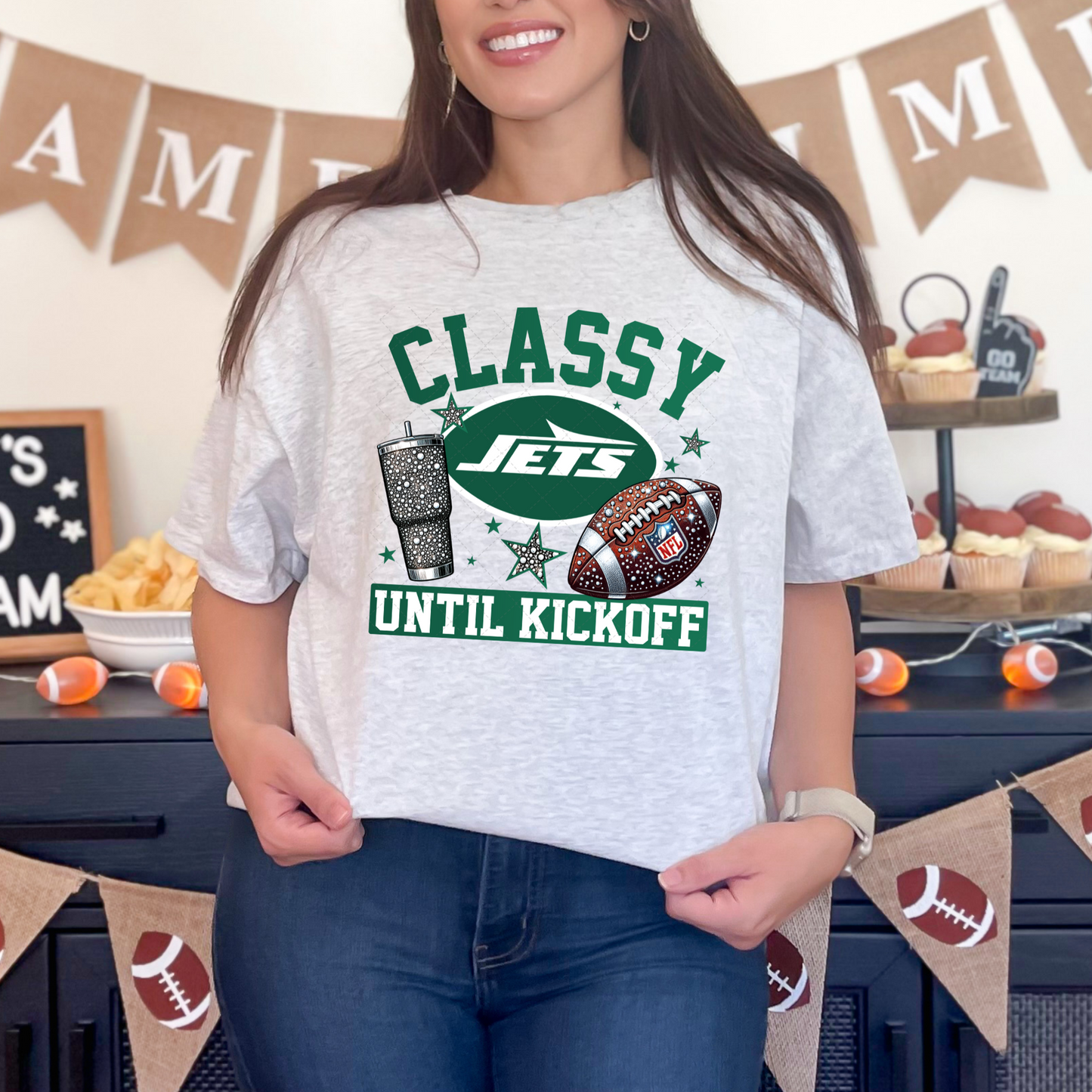 Classy Until Kickoff Jets Transfer