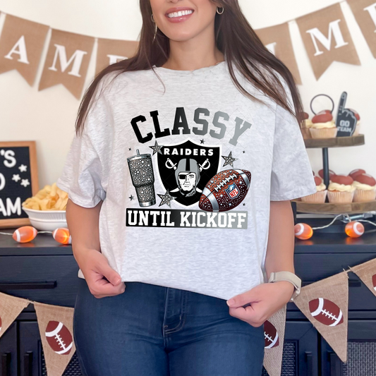 Classy Until Kickoff Raiders Transfer