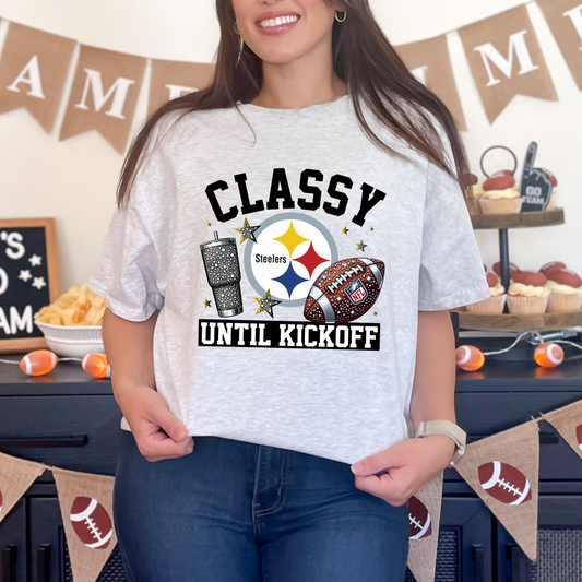 Classy Until Kickoff Steelers Transfer