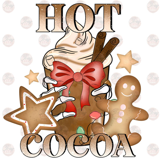 Cocoa Gingerbread Christmas - Sublimation Transfer