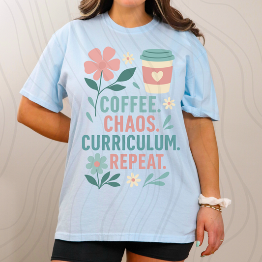 Coffee. Chaos. Curriculum. Repeat Transfer