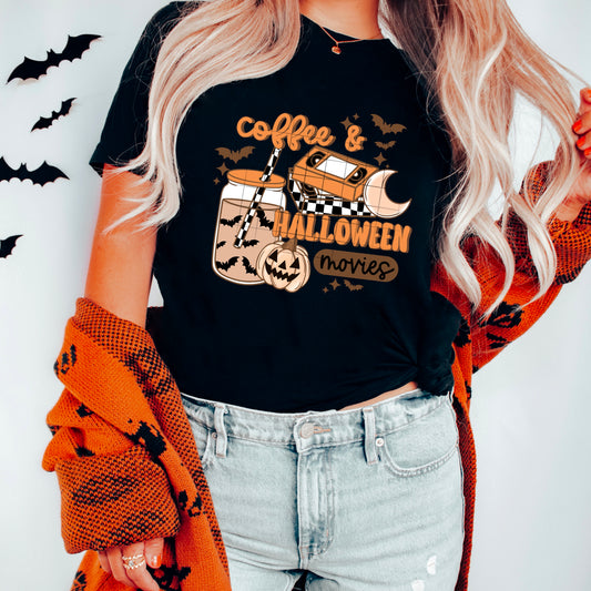 Coffee And Halloween Movies Transfer
