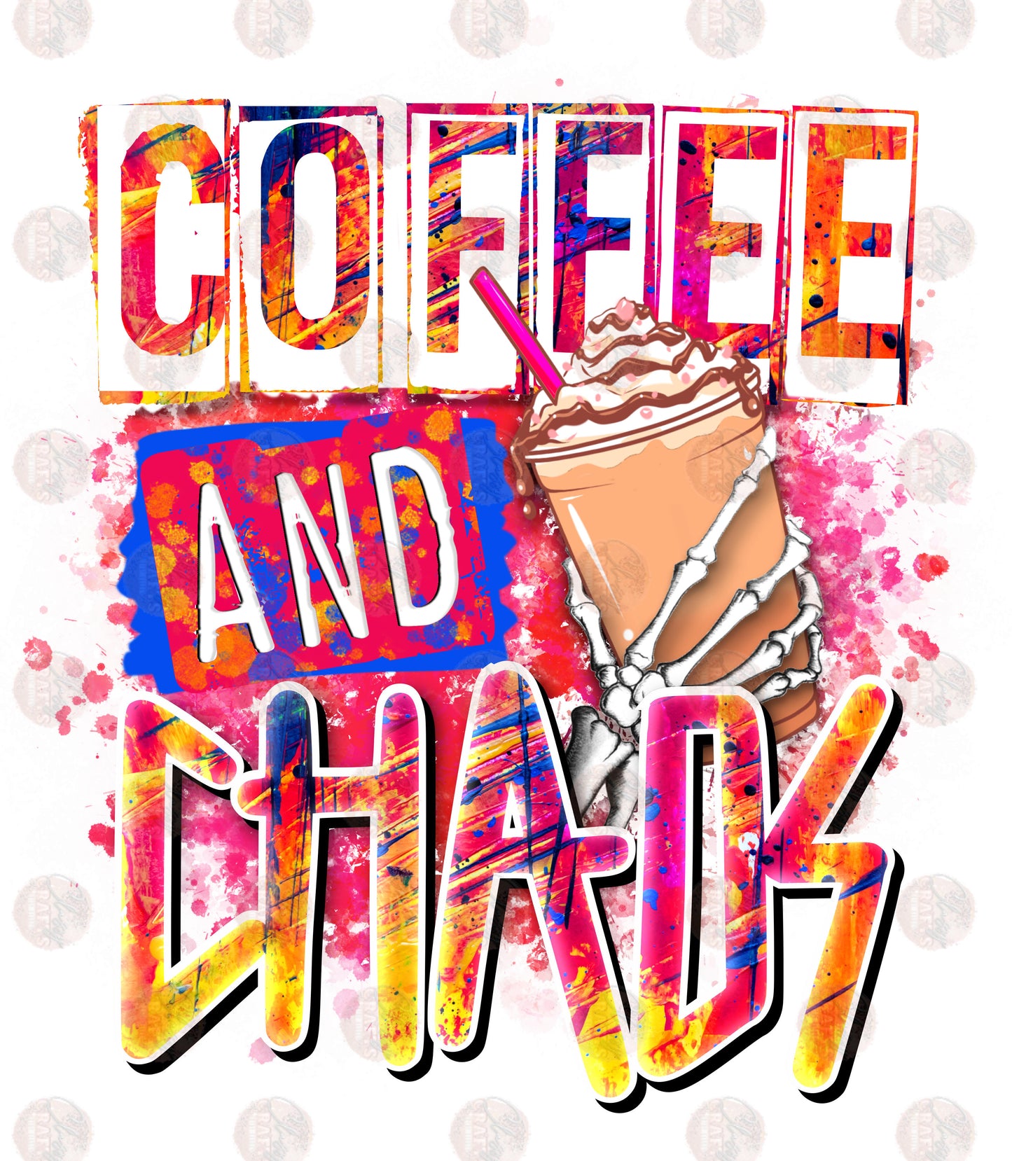 Coffee Chaos - Sublimation Transfer