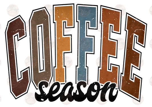 Coffee Season - Sublimation Transfers
