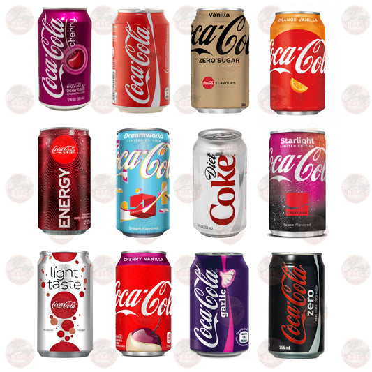 Cola Cans - Sublimation Transfers