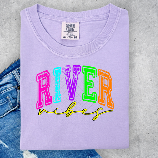 River Vibes Neon Transfer